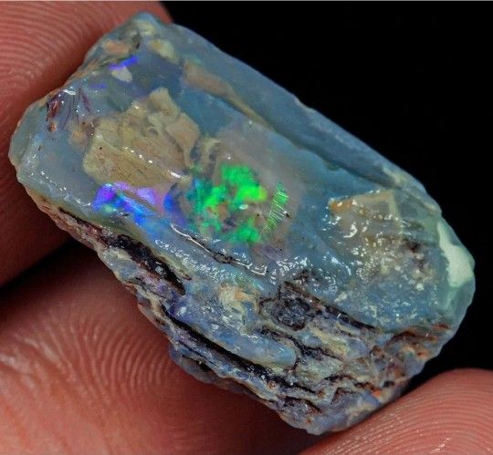 Australian Lightning Ridge Black Opal Rough