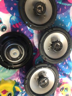 4 kenwood car speakers 100$ OBO