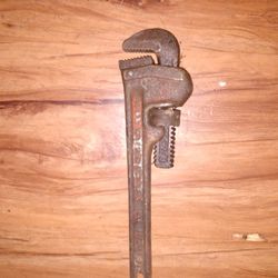 Vtg Ridgid Pipe Wrench