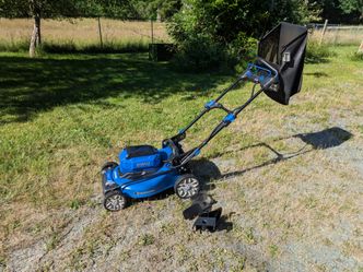 Kobalt Electric Cordless 40v Lawnmower 21"