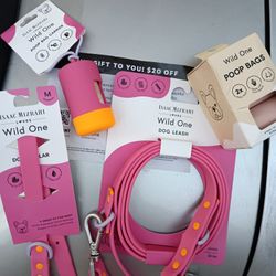 Pink  Dog Walking Set