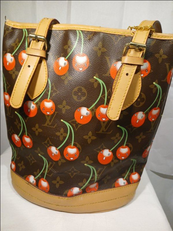 Louis Vuitton Monogram Cerises Bucket Bag.