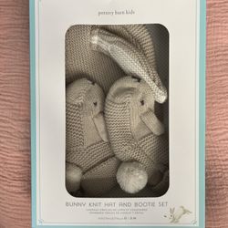 Hat and Bootie Set (Pottery Barn Kids) 