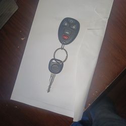 2009 Chevy Malibu Key And Door Remote 