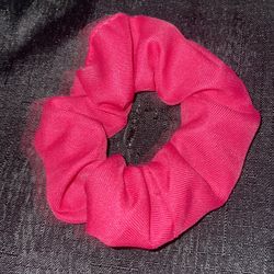 Hot Pink Scrunchie 