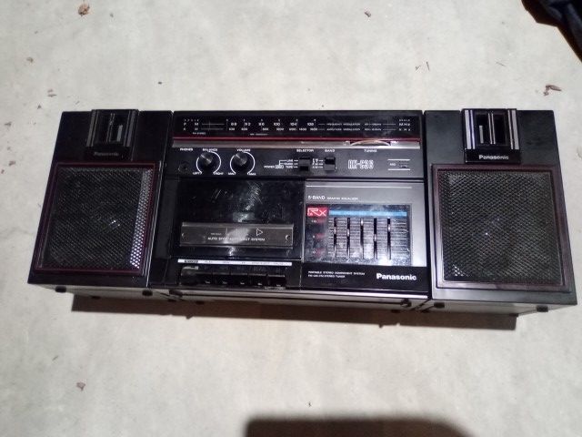 Vintage Panasonic Boombox 80s