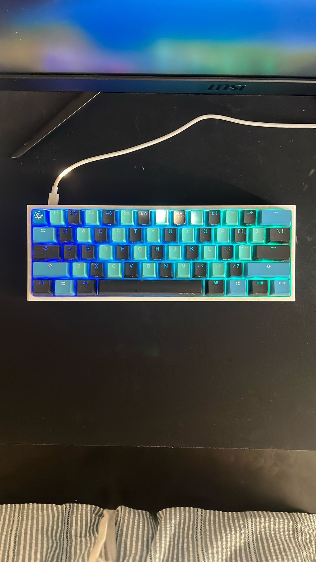 Ducky One2 Mini Cherry MX Red Silent Switches