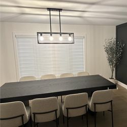 Arhaus Dining Black Dining Table 