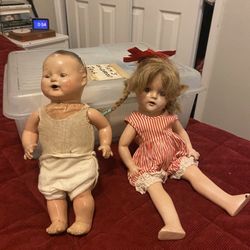 Vintage Porcelain Dolls
