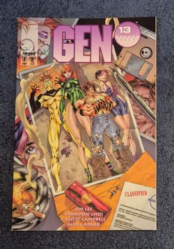 GEN 13 VOL 1 # 1 2ND PRINT NM 1994 IMAGE COMICS WILDSTORM J SCOTT CAMPBELL ALEX GARNER