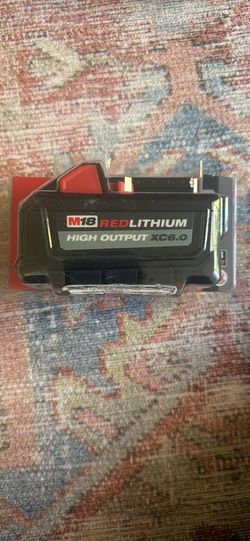 Milwaukee M18 High output Battery XC 6.0ah