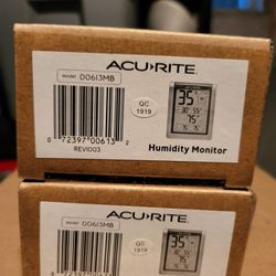 New Humidity Monitors 