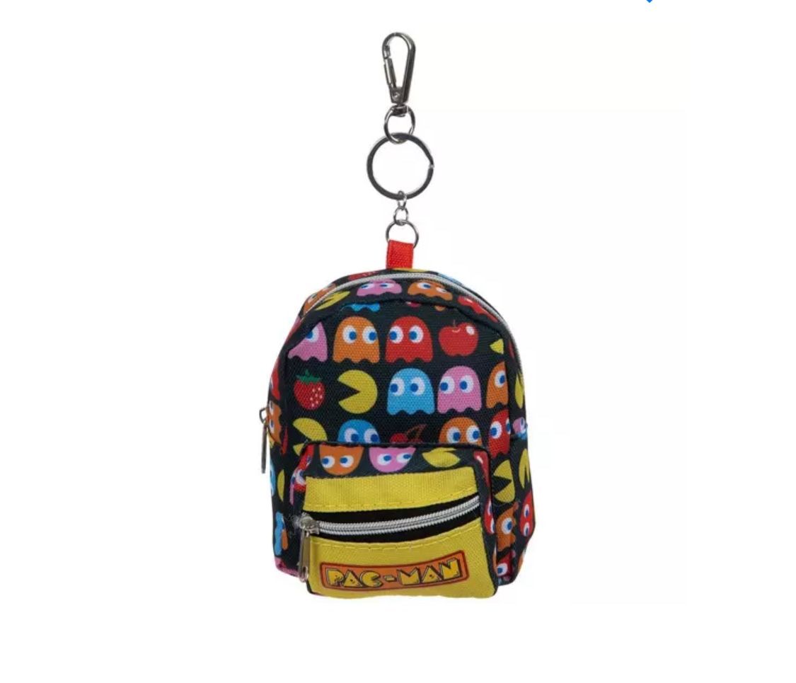Pac-Man Mini Backpack Keychain