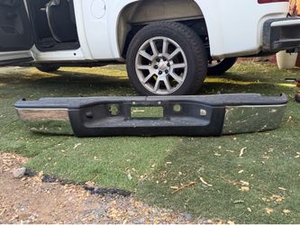 2008 gmc sierra rear bumper
