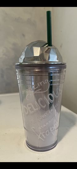 2012 Starbucks 16oz Cold Clear Tumbler Write On Cup Plastic