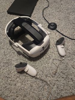 Meta Quest 3 VR Headset with Controllers and kiwi bat pack