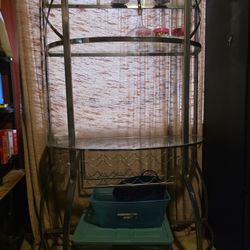 Free Stand Glass Shelves