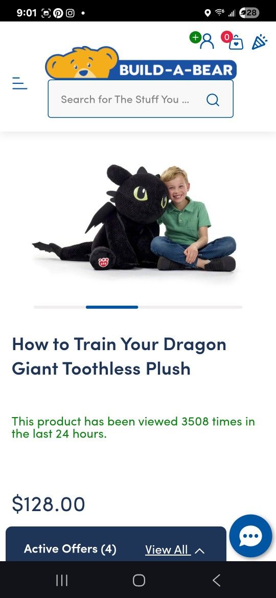 New How to train your dragon stuffy