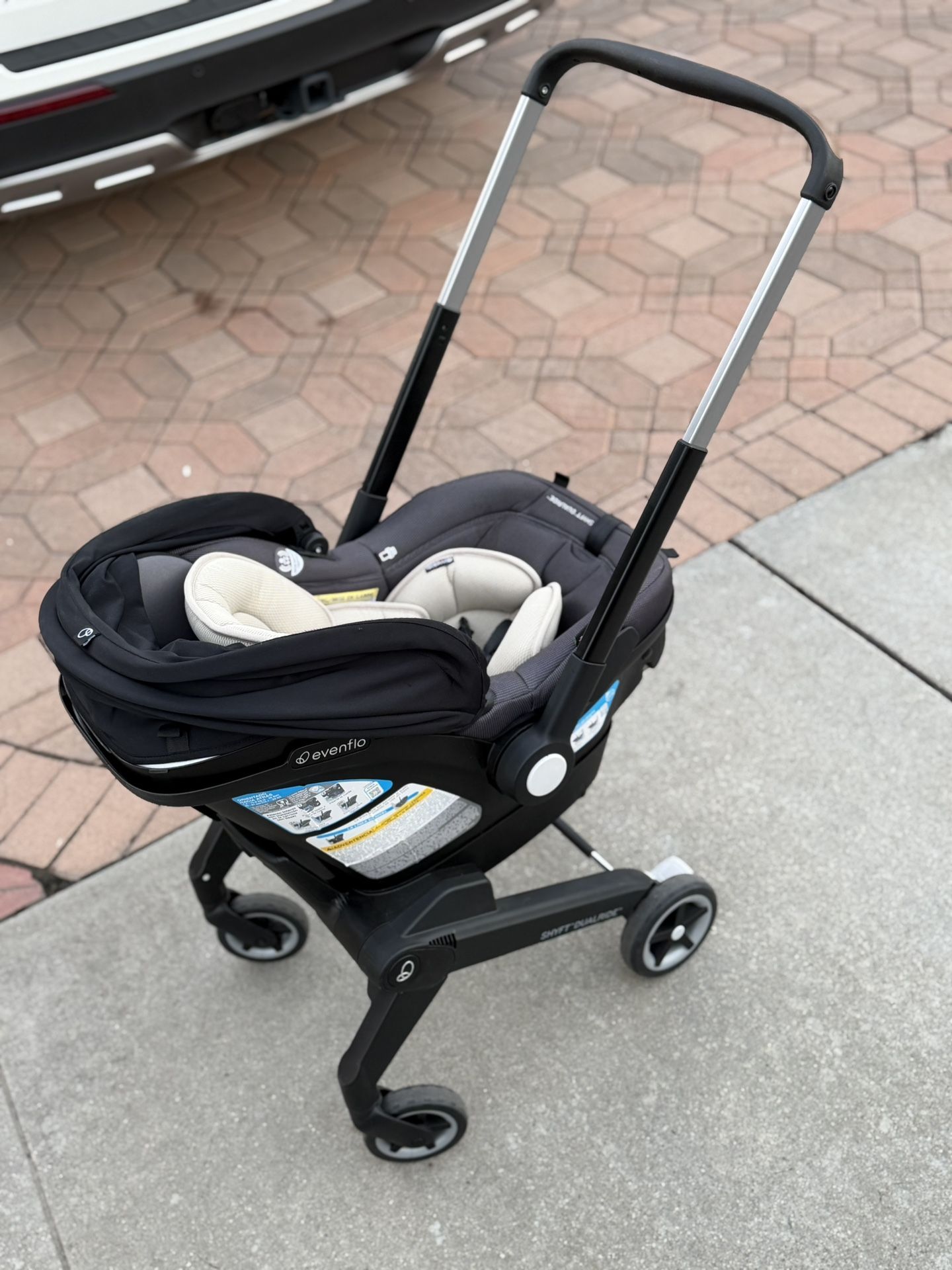 evenflo dualshyft car seat