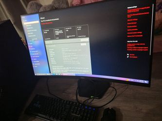 Dell 27” Curved Gaming Monitor – 144Hz | S2721HGF