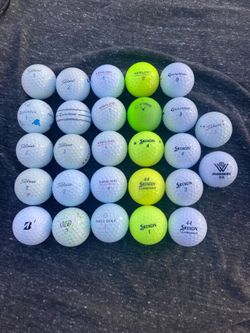 Used golf balls