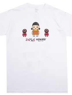 BAIT  X KOKIES X Squid Game  Red Light Green Light Tee)  MENS Size XXL