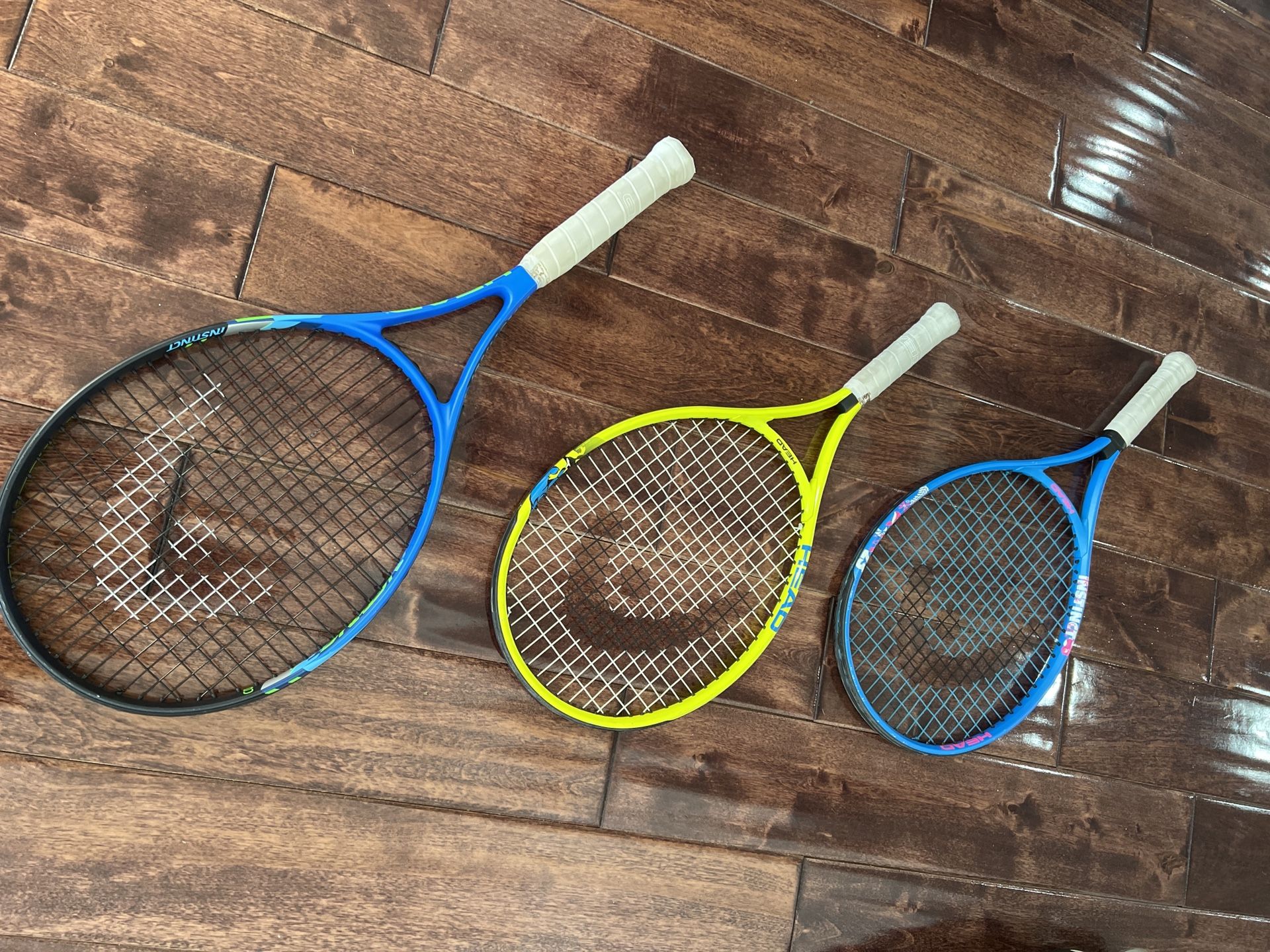 2 Tennis Rackets$15 Each