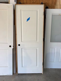 30x80 Left-Hand Interior Prehung Door w/ Jamb – New Blemished