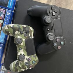 PS4 Brand New With No Use On Controllers 