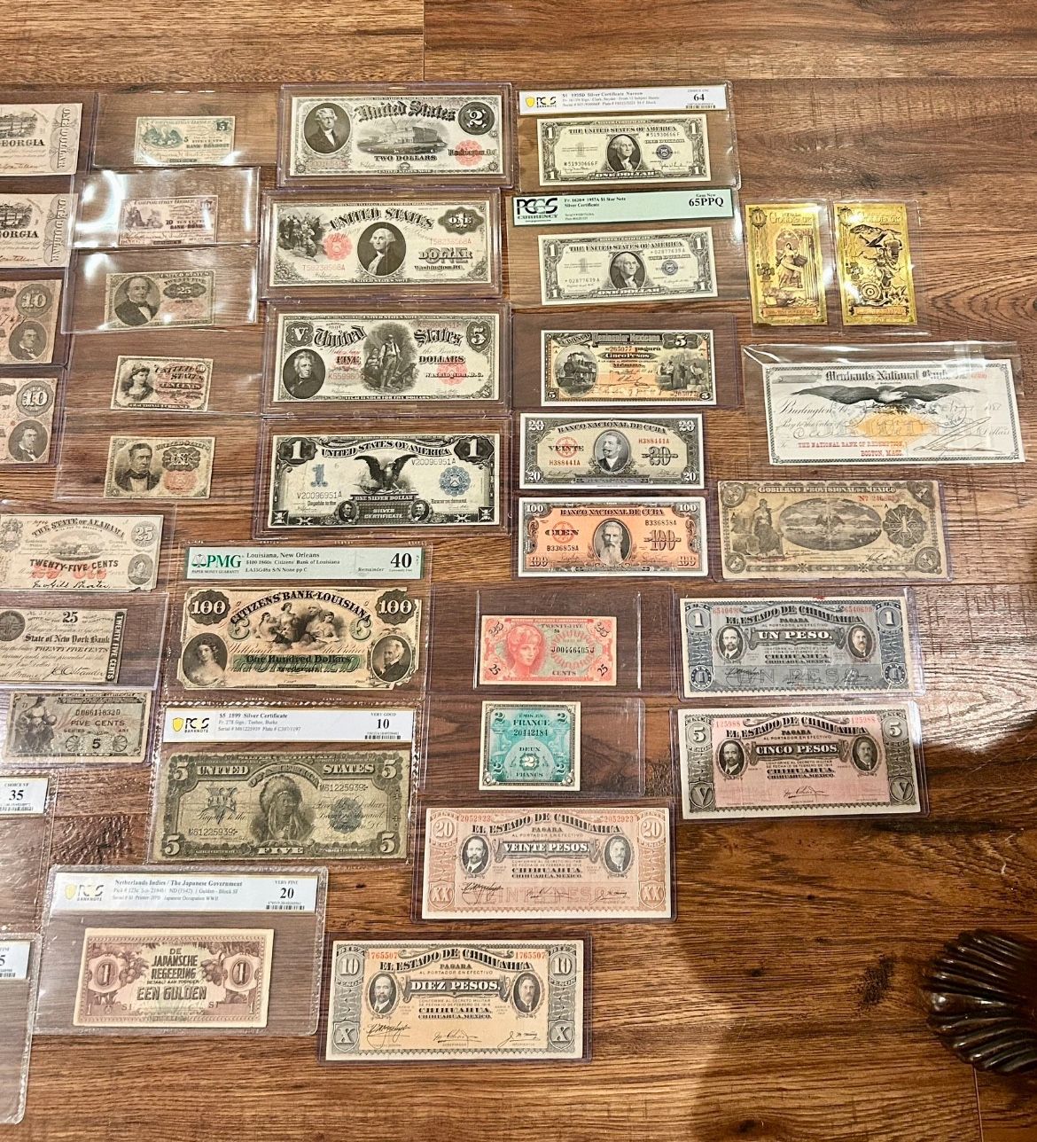 Massive Collection of Antique Paper Currency, Bonds & Historic Certificates
