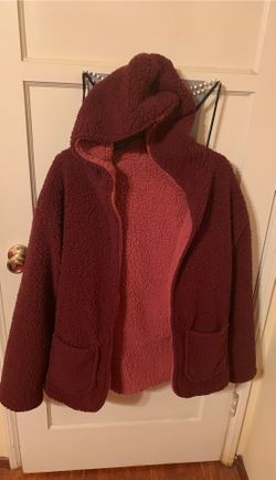 reversible wool coat