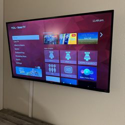 TCL 43in UHD HDR Roku Smart TV