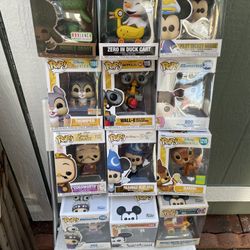 12 Funko Pop Disney 
