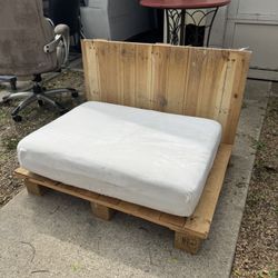 Large Hand Made Dog Bed 