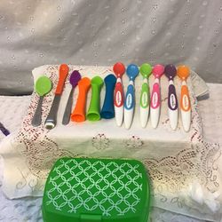 12 Cucharitas Para Bebe