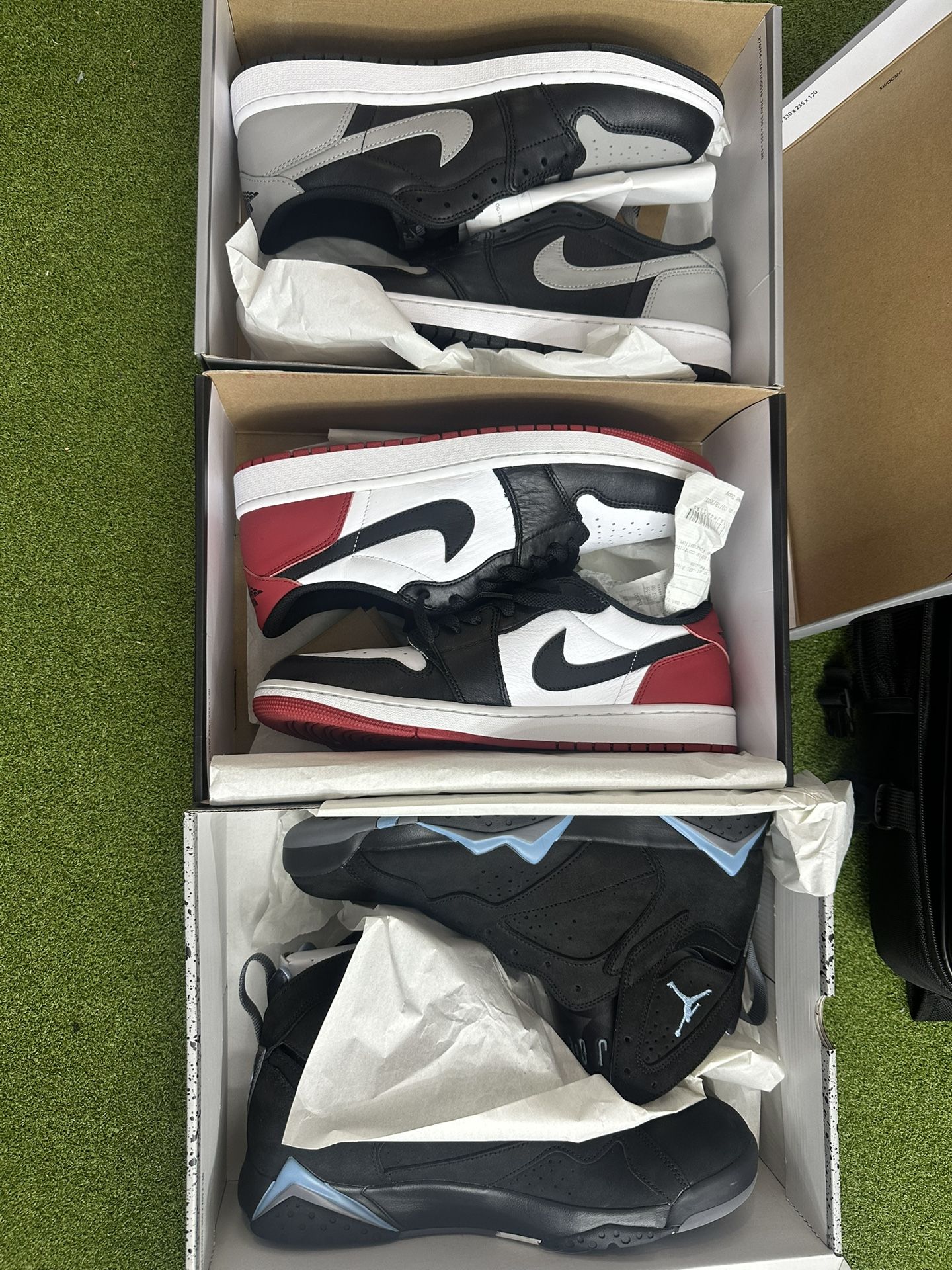 3 Retro Jordans Size 12