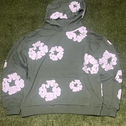 Denim Tears Green Hoodie 
