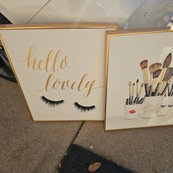 Two nice wall pictures