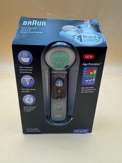 Braun Sensian 7 Forehead 3-in-1 Non-Contact Thermometer, Age Precision Technolog
