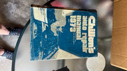 Chiltons, Auto repair Manuel 1973
