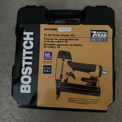 Bostitch GA finish stapler kit