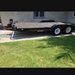 Dimond Steel 18’ Platform Heavy Duty Winch  Tráiler 