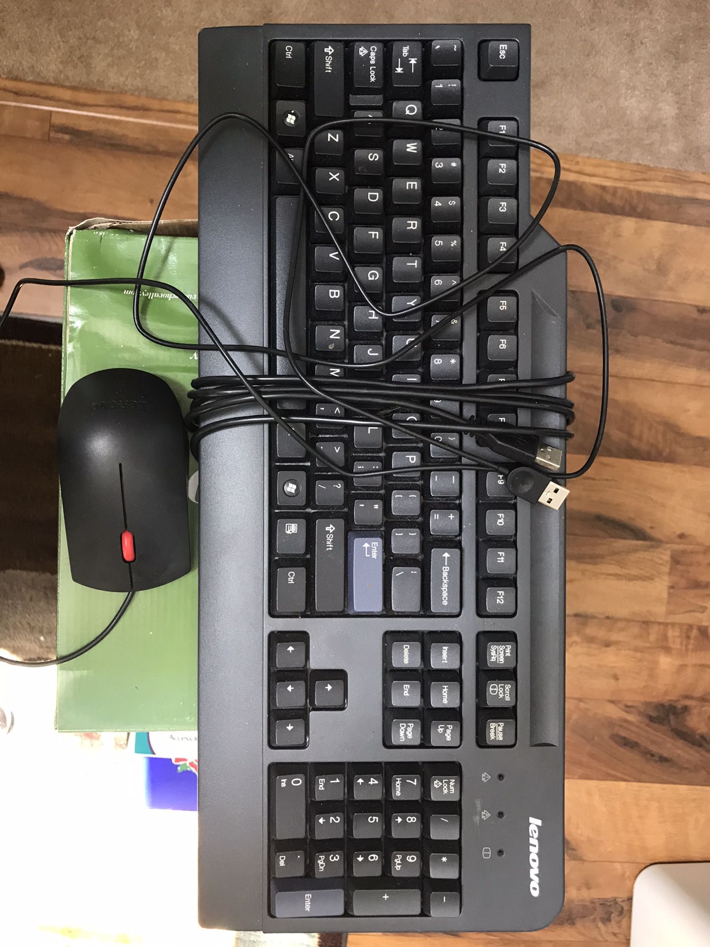 FREE: Lenovo Keyboard and Mouse Set