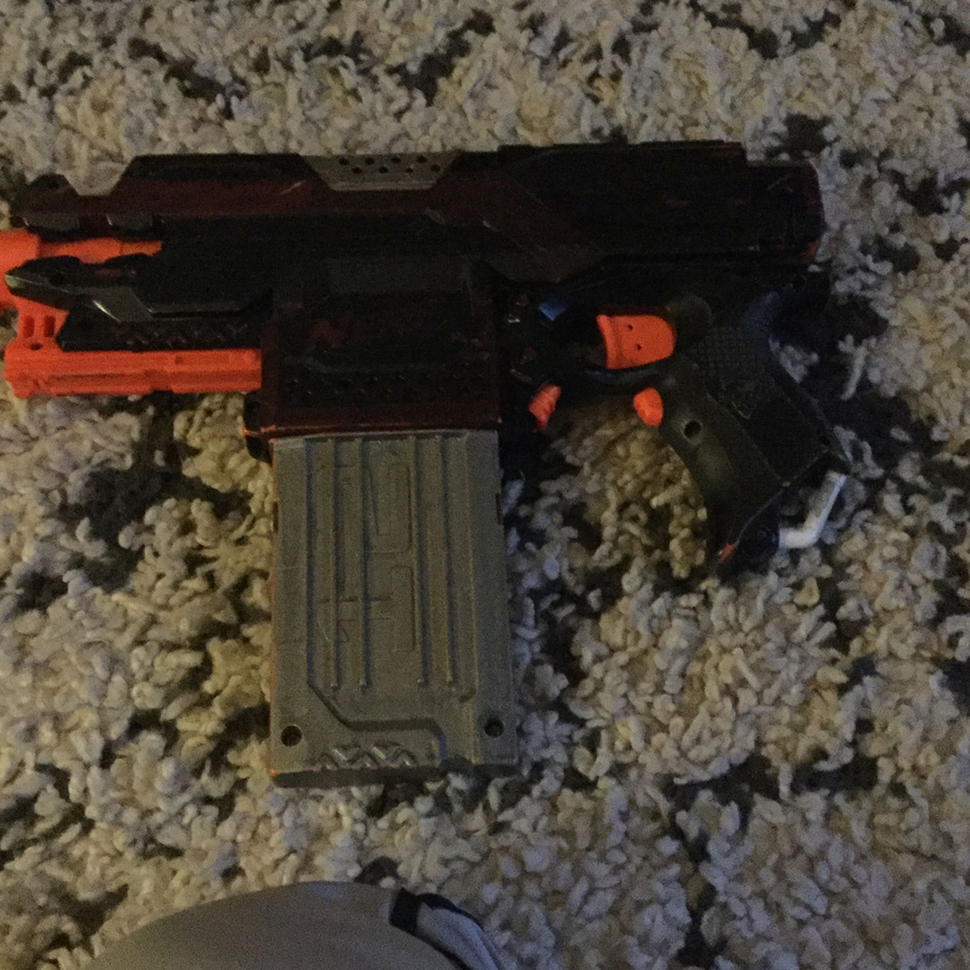 Electric Nerf Gun Costume Painted