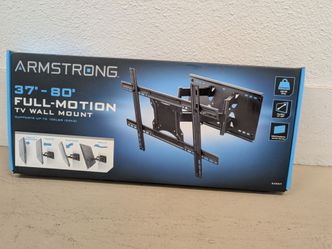 New Armstrong 37"-80" Full-Motion TV Wall Mount