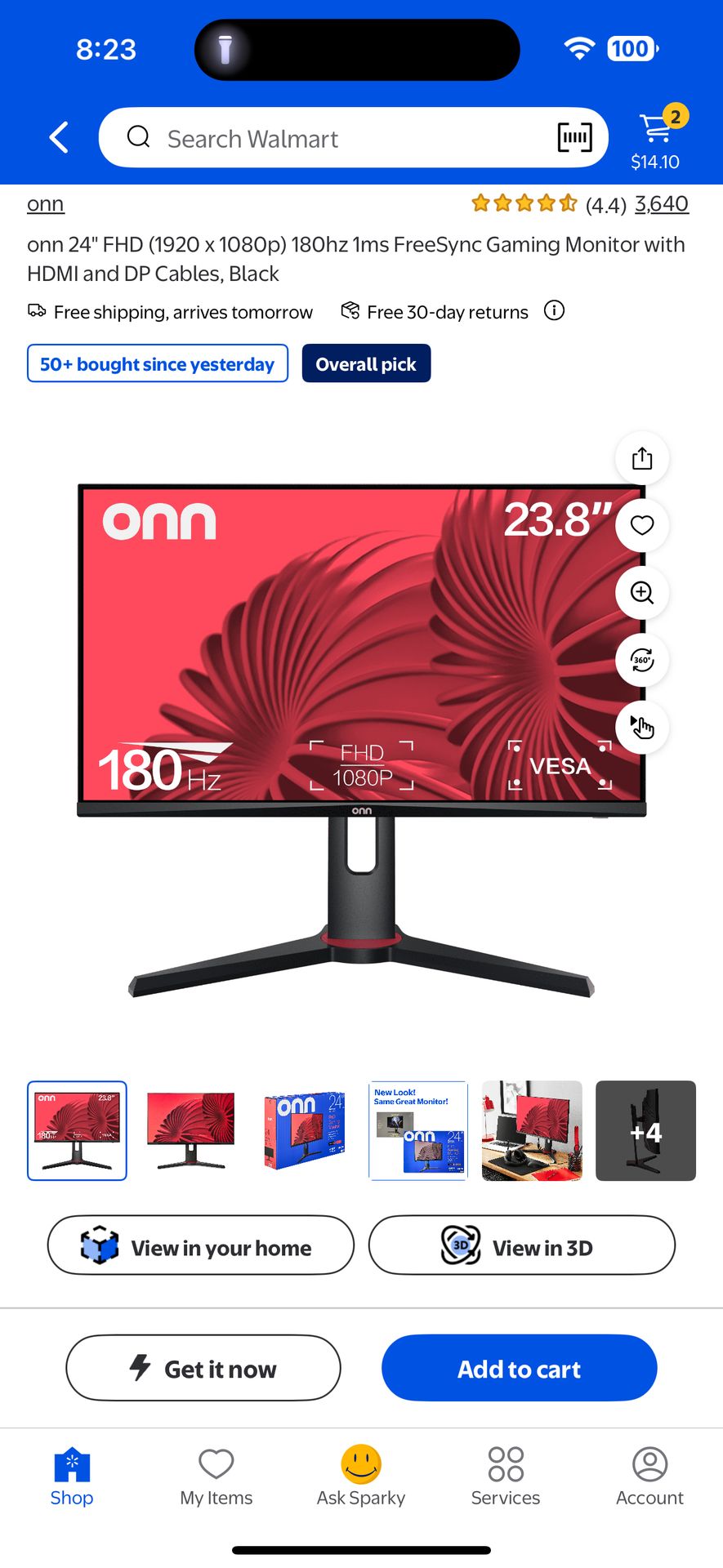 Gaming monitor 24 inch