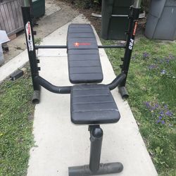Heavy Duty Adjustable Olympic Weight Bench 