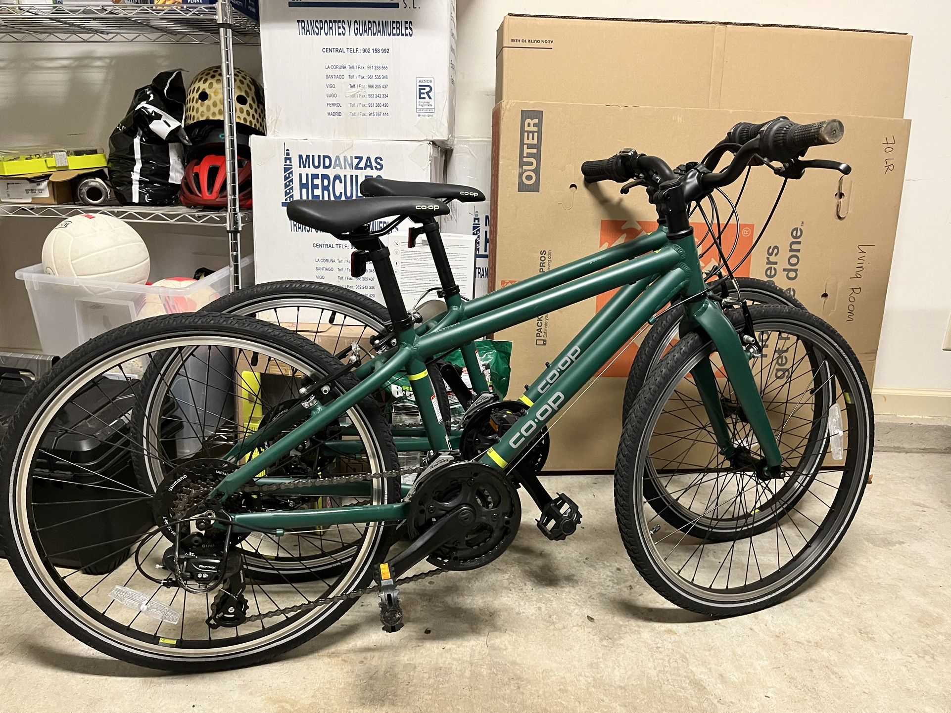 2 REI Coop Bikes Kids 24