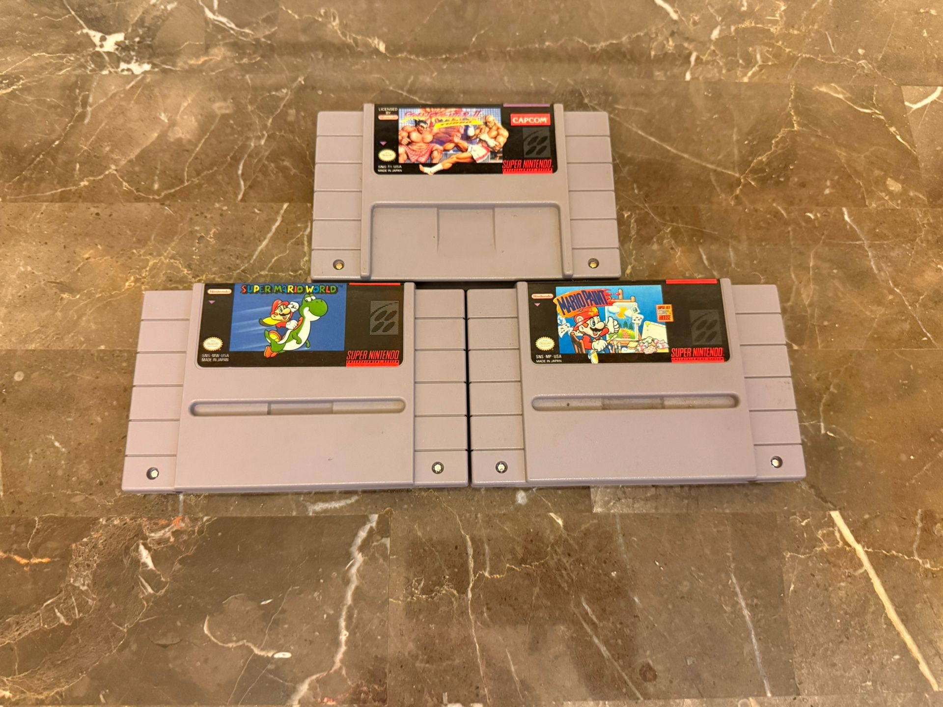 3 SNES Games