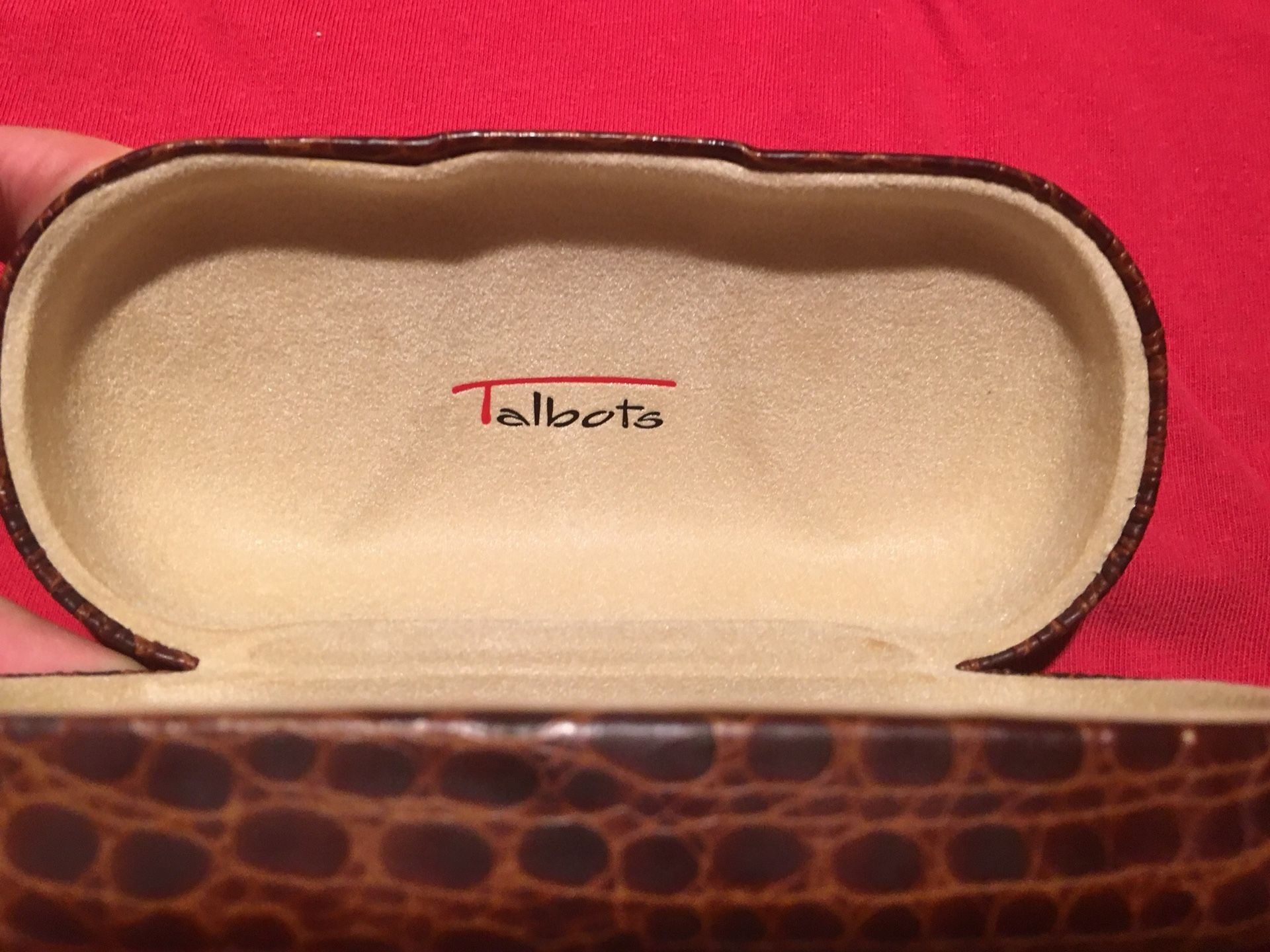 Talbots glasses case